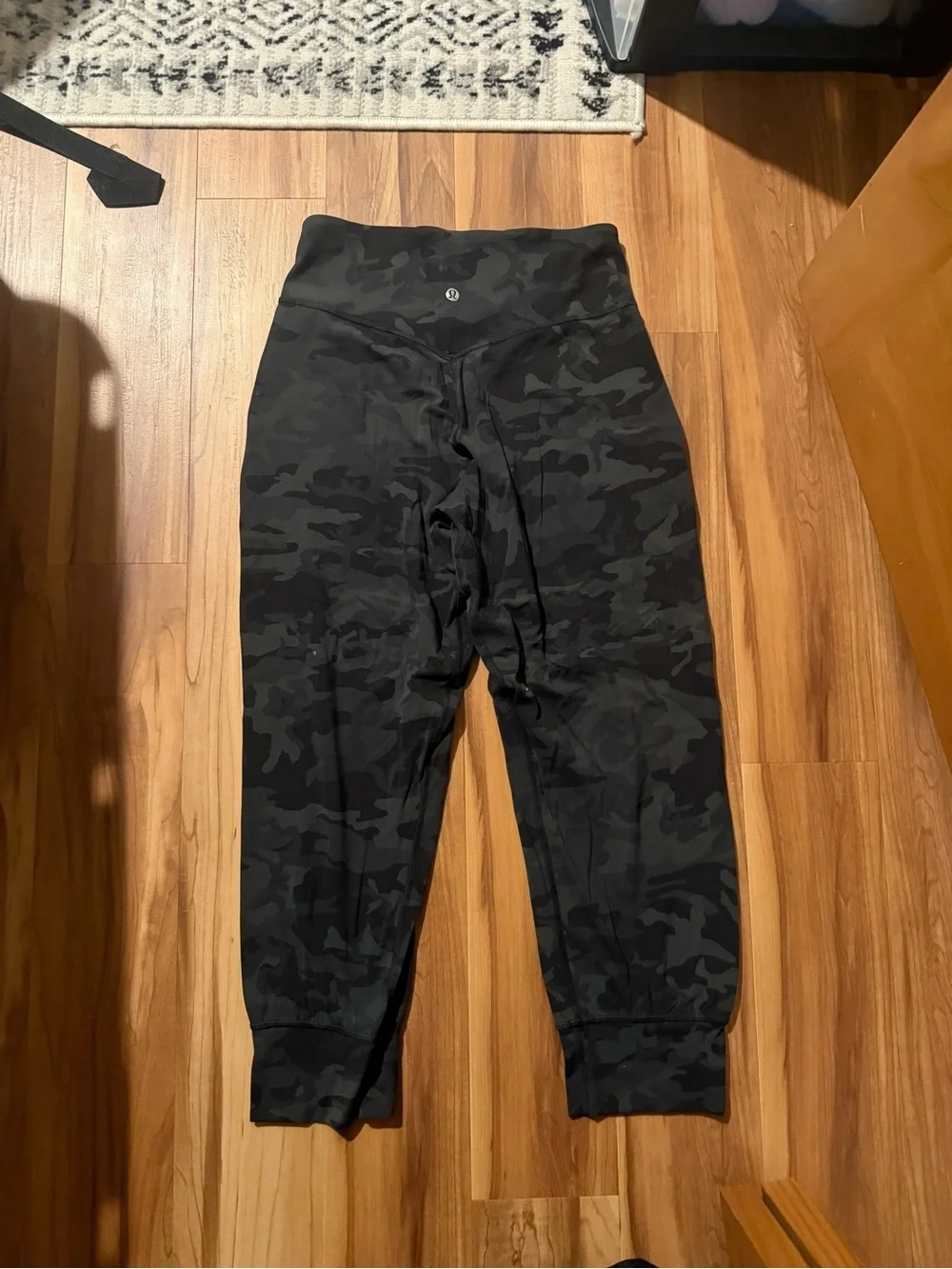 lululemon athletica Black Camouflage Leggings